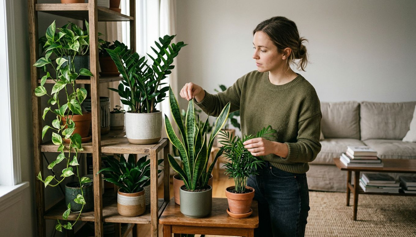 Guide pour le choix de plantes d'intérieur peu exigeantes en lumière
